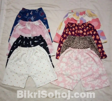 kids & boys all over printed 8 pis half pant